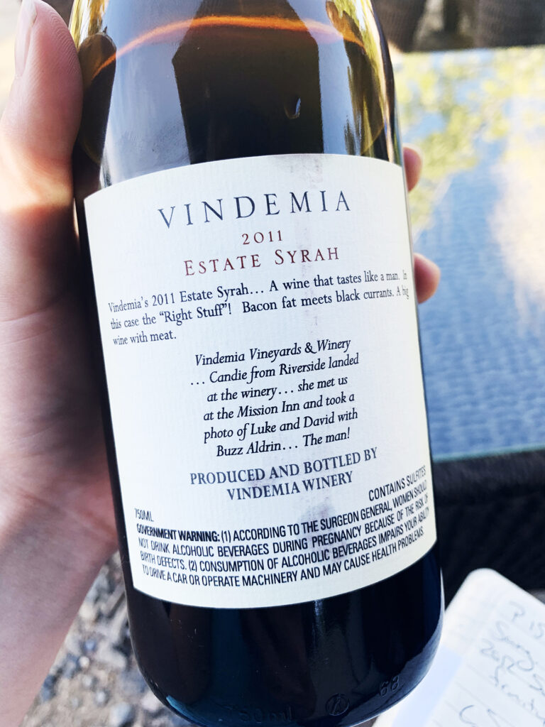 Vindemia Estate Syrah