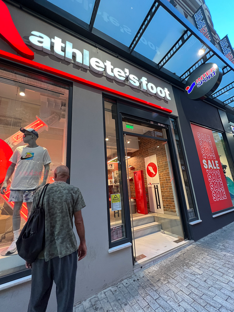 athletes foot athens