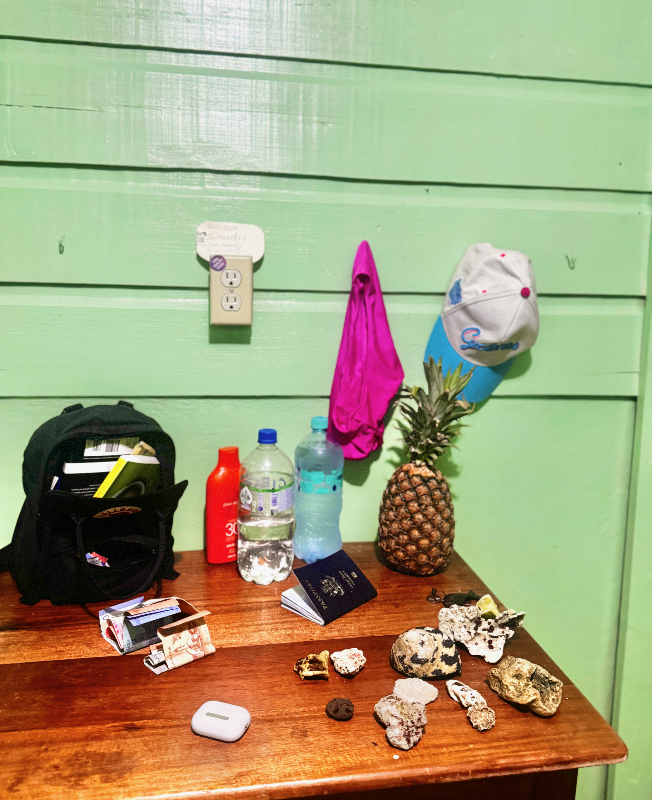 The necessities on Big Corn Island.