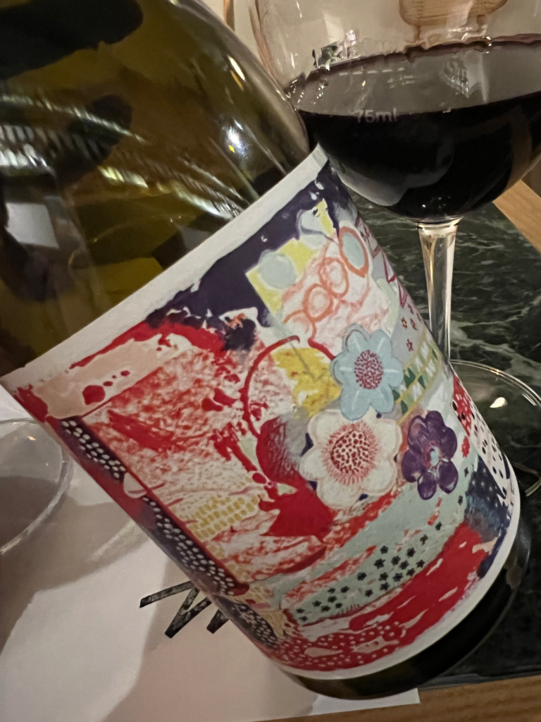 A bottle of Syrah from La Cigale.