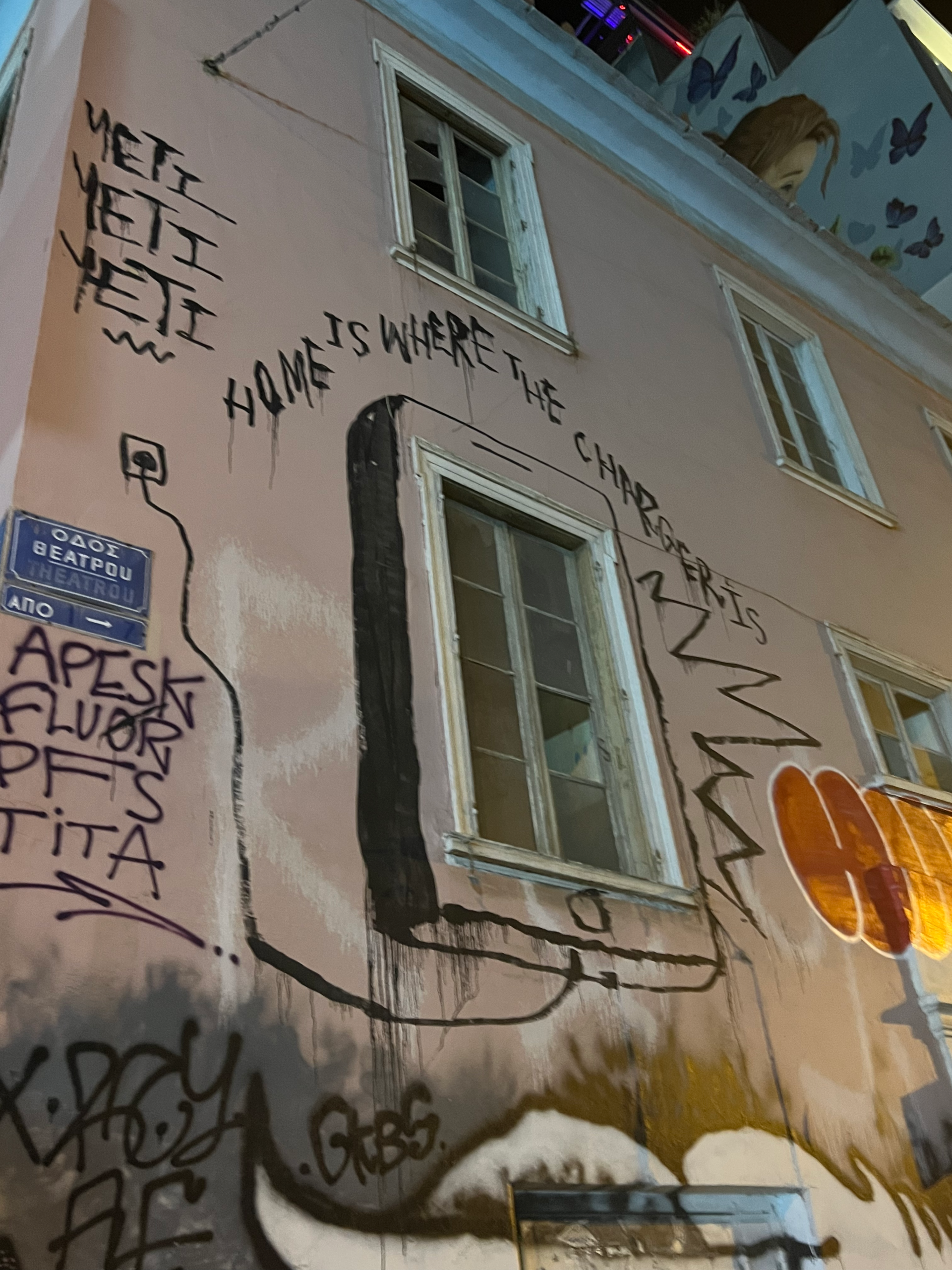 Athens grafitti