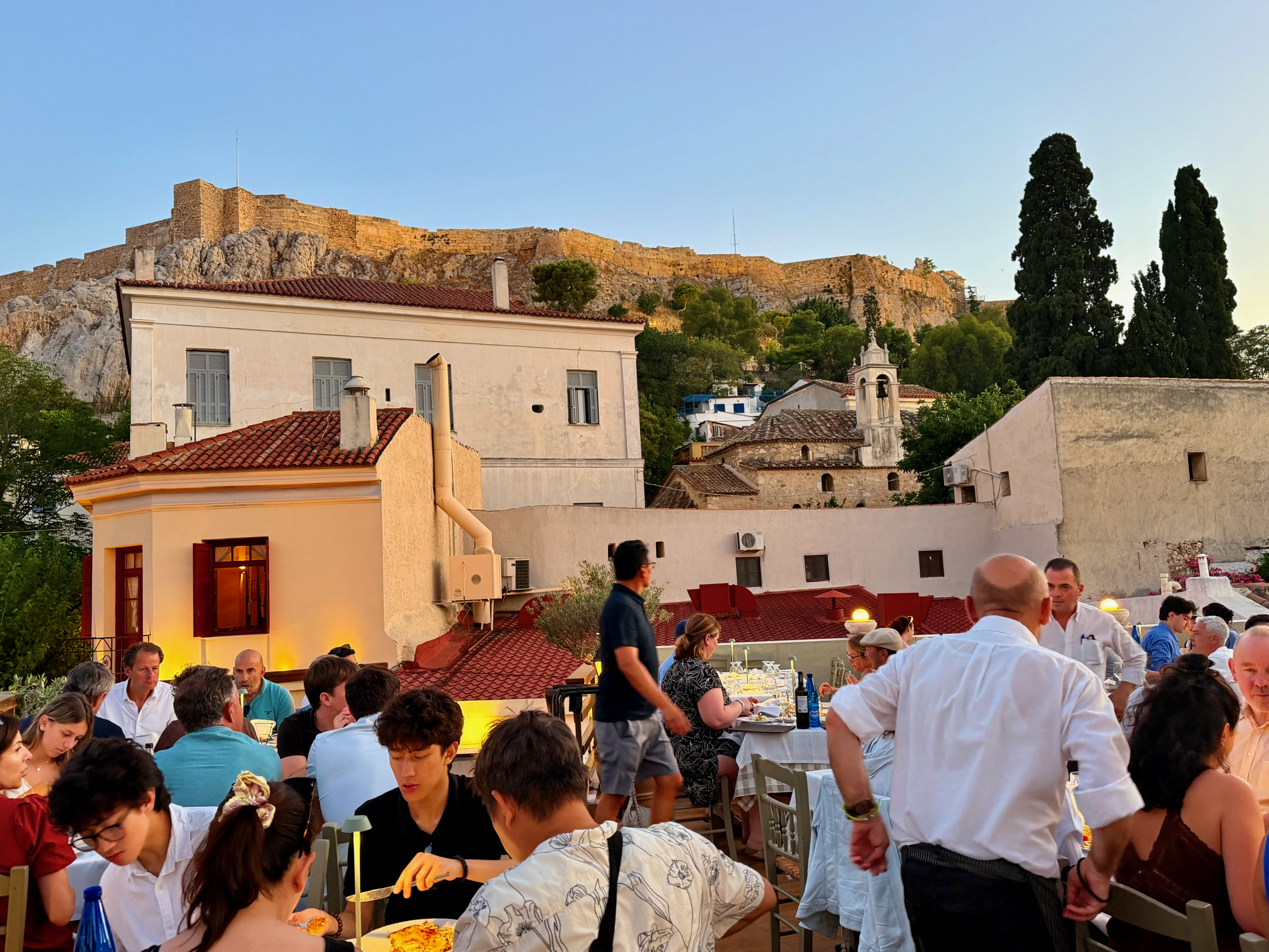 Elaia Restaurant rooftop