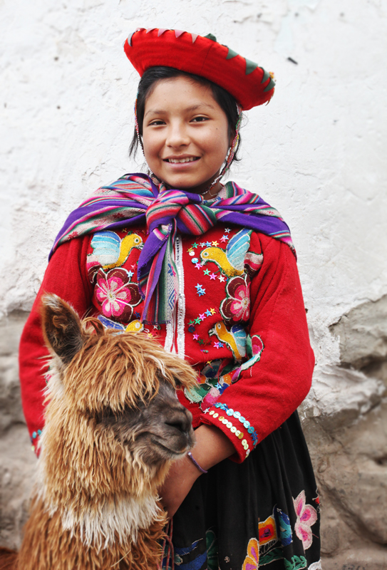 Peruvian girl