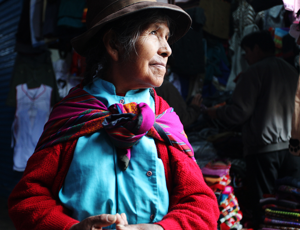 Peruvian woman