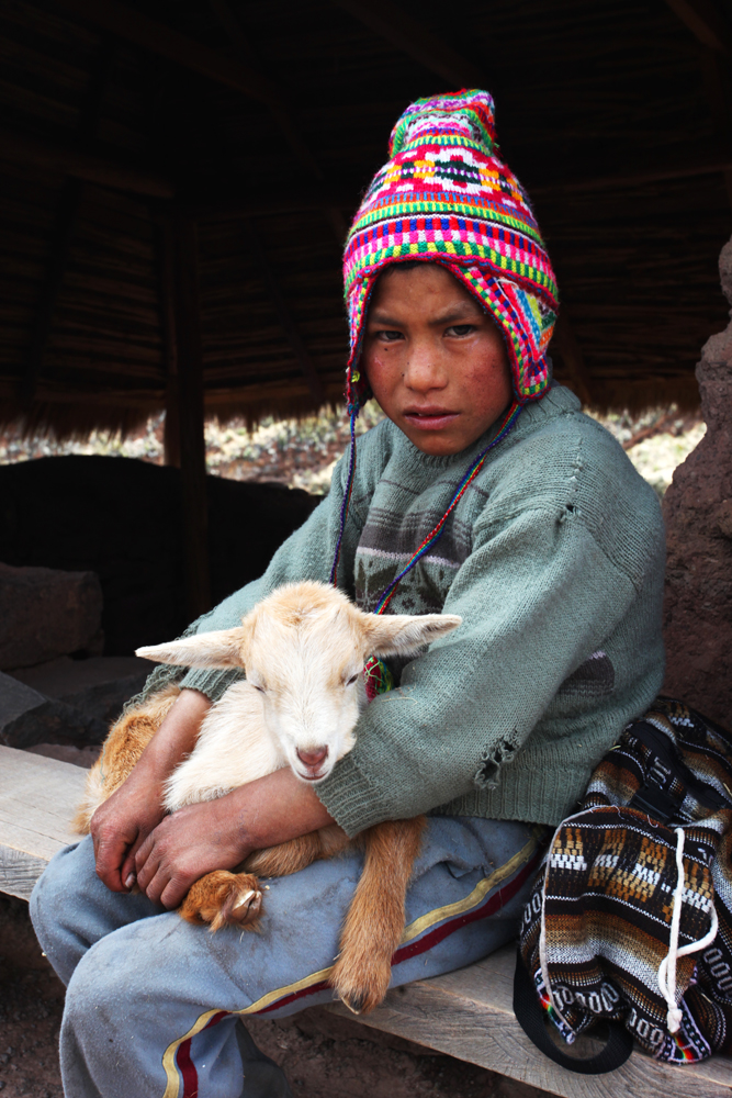 Peruvian child