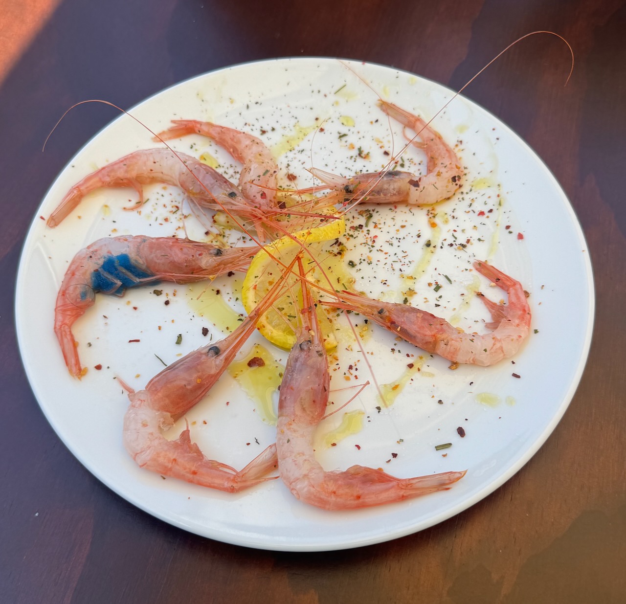 Nautilus Taverna del Borgo shrimp